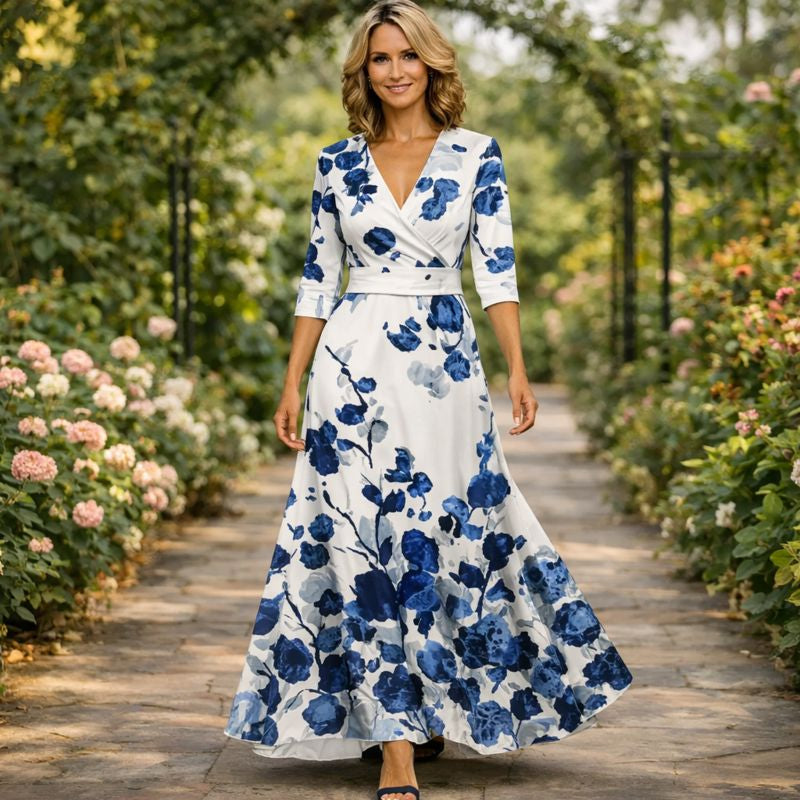 Lillian - Robe maxi fluide