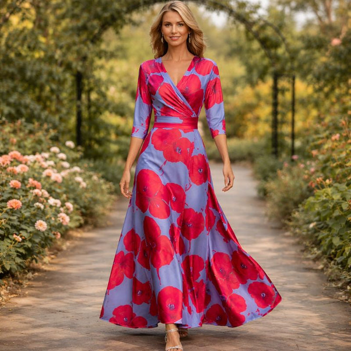 Lillian - Robe maxi fluide