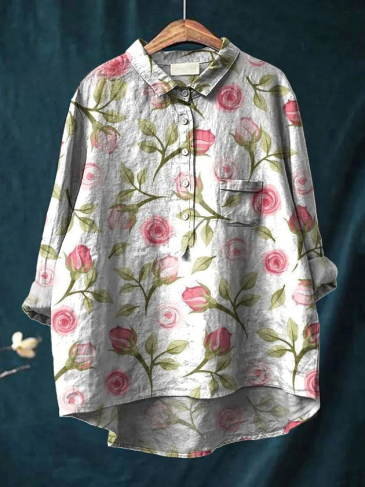 Tiziana – Blouse faite main