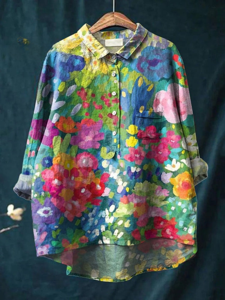 Tiziana – Blouse faite main
