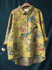 Tiziana – Blouse faite main