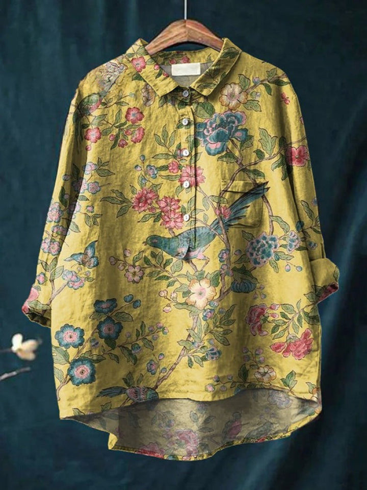 Tiziana – Blouse faite main