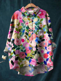 Tiziana – Blouse faite main
