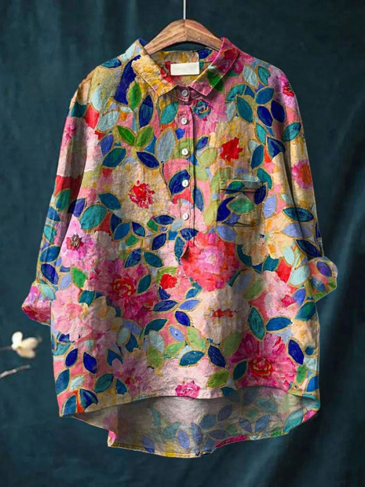 Tiziana – Blouse faite main