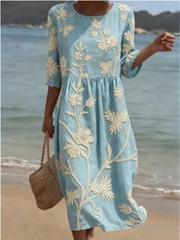 Kelsey - Robe florale élégante